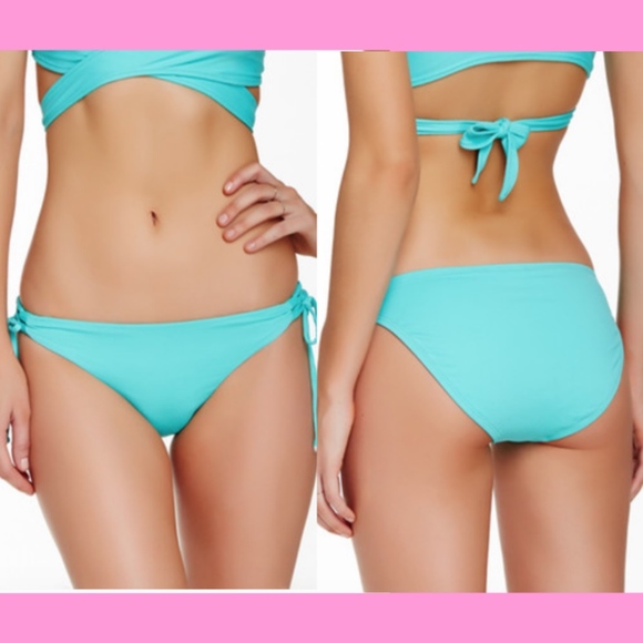 NWT! L Space Gazebo Full Coverage Carribean Lattice Bikini Bottom [SZ XS‎ ] - Picture 5 of 5